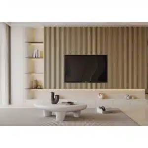 Lattenwand Licht Eiken